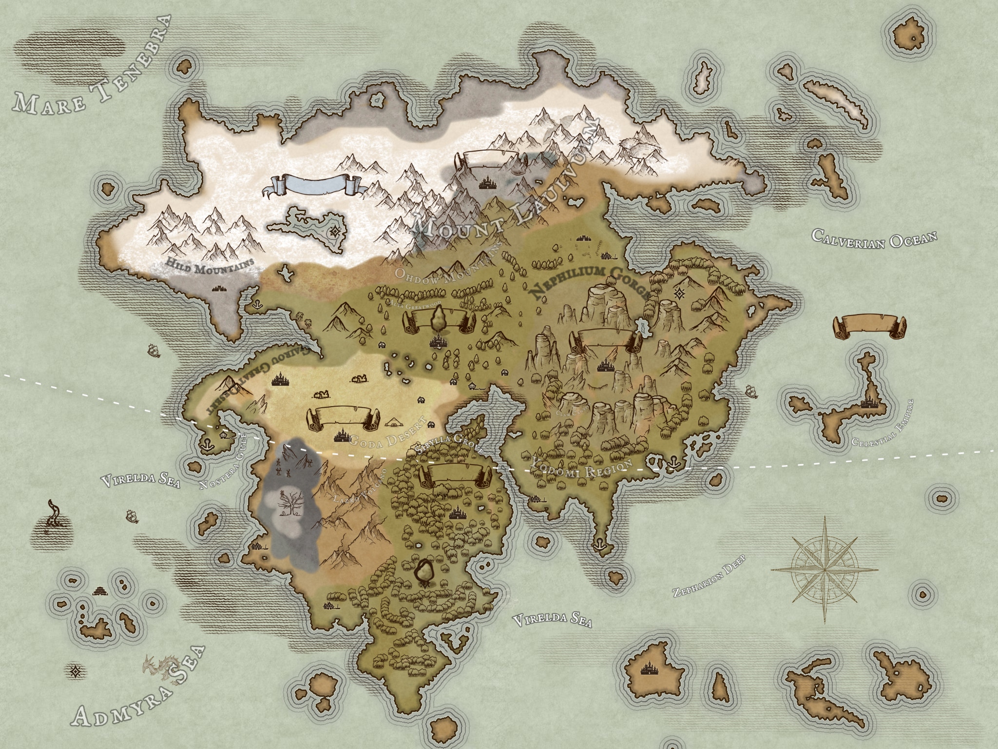 魔導帝国の地図